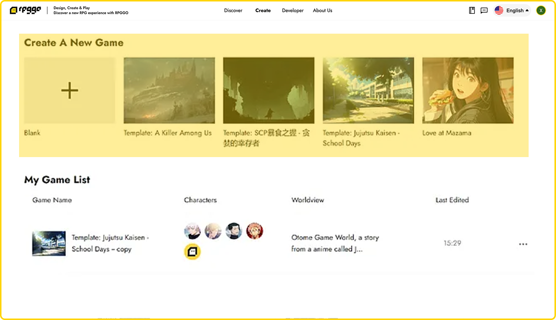 Old create page with function confusion